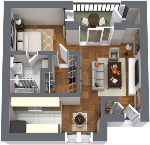Floor Plan - A1 Classic