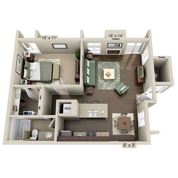 Floor Plan - A1B-R