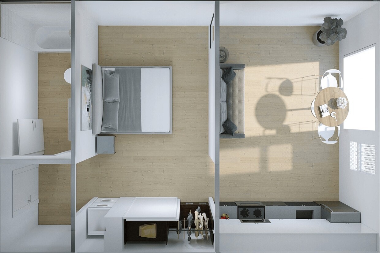 Floor Plan - Studio