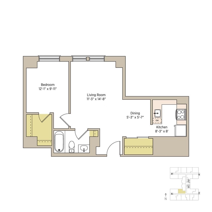 Floor Plan - delp-1bT12