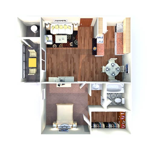 Floor Plan - The Bermuda
