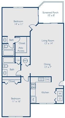Floor Plan - Barbados