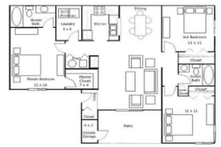 Floor Plan - 3/2/Platinum
