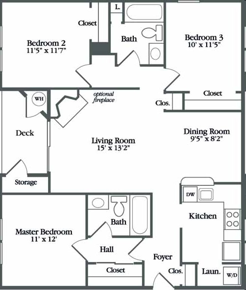 3BR/2BA - The Sandstone