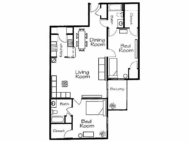 Manchester - 1200 sq. ft. - Manchester