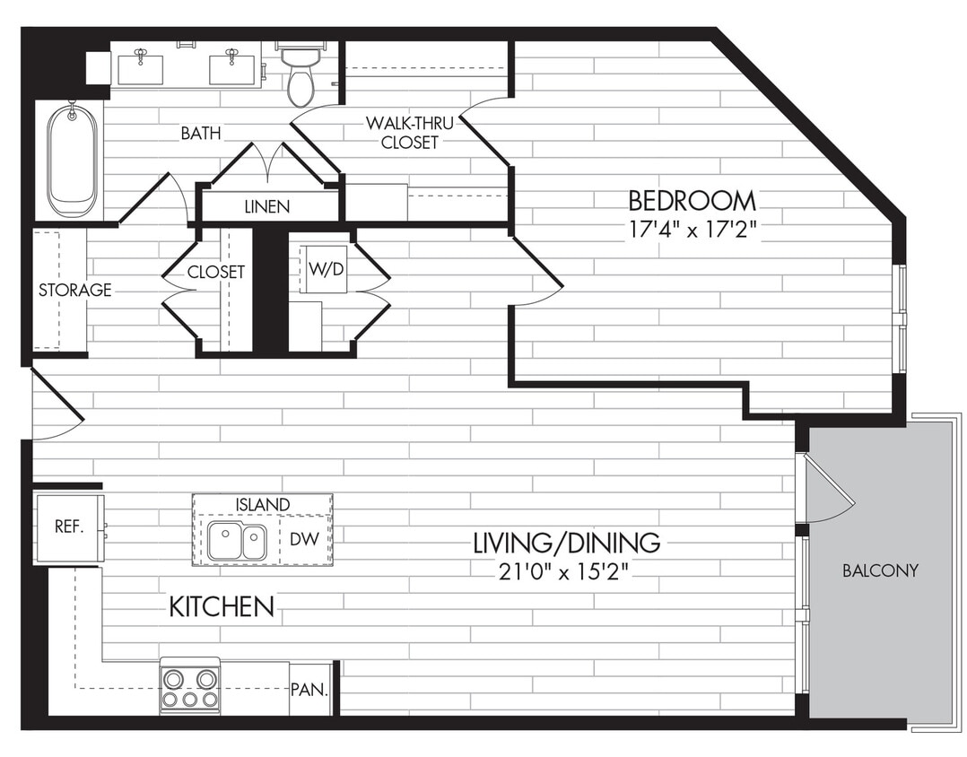 Floor Plan - 7575 - 1T