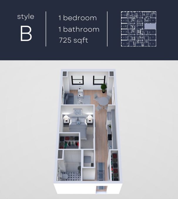 Floor Plan - Unit B