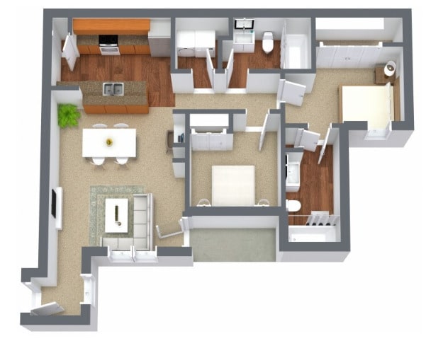 Floor Plan - Hermosa