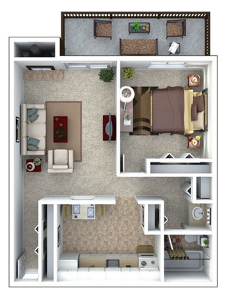 Floor Plan - Aspen with Den