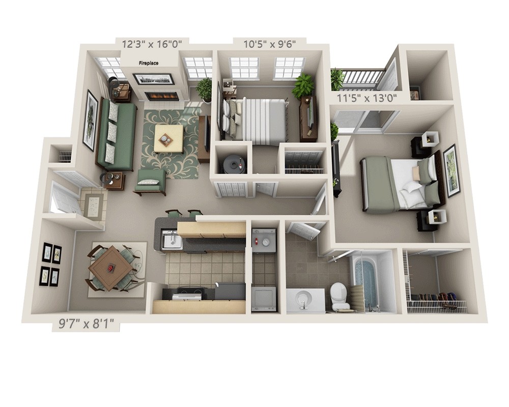 Floor Plan - Crawford