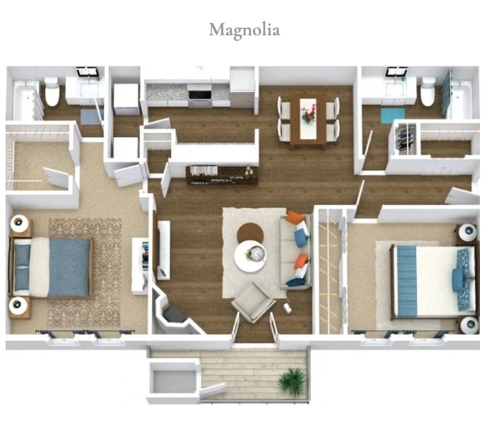 Floor Plan - Magnolia