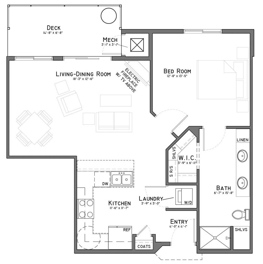 Floor Plan - Cascade (B6-55)