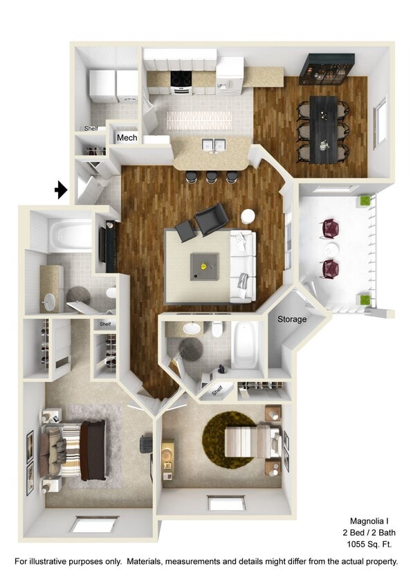 Floor Plan - Magnolia