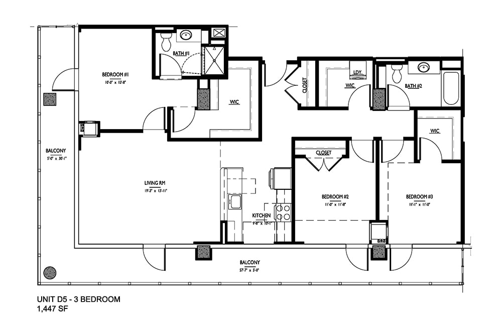 Floor Plan - D5- PENTHOUSE
