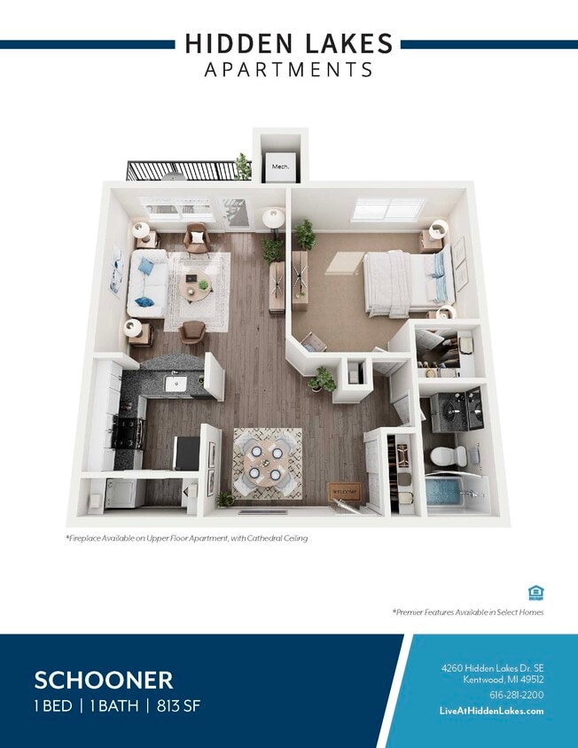 Floor Plan - The Schooner