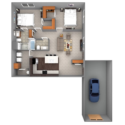 Floor Plan - Hudson Villa