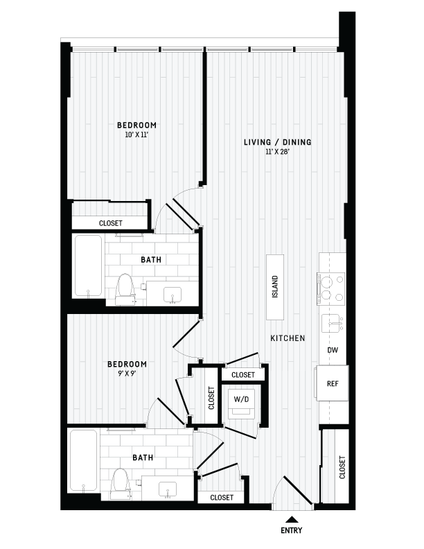 Floor Plan - C7- 1 W/Den