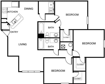 The Sparrow - 3 Bedroom - 60%