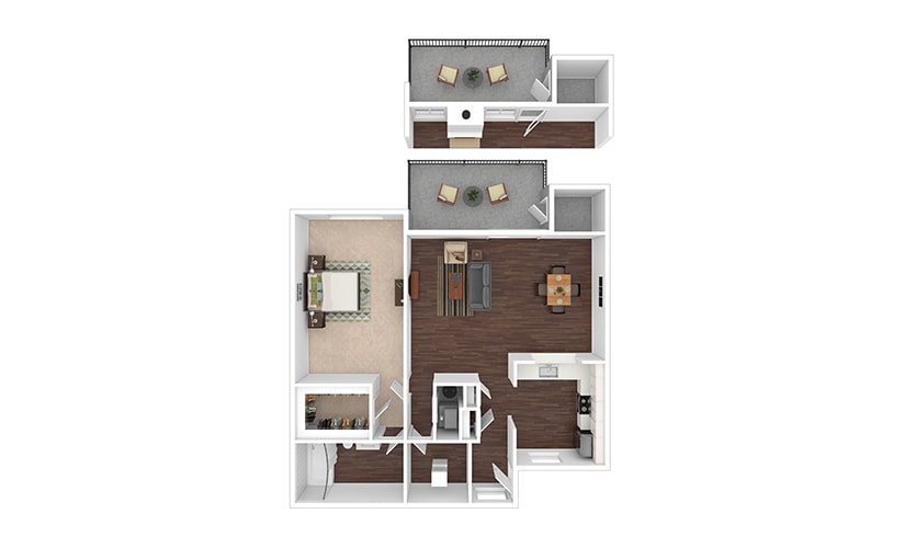 Floor Plan - B1R - Paces