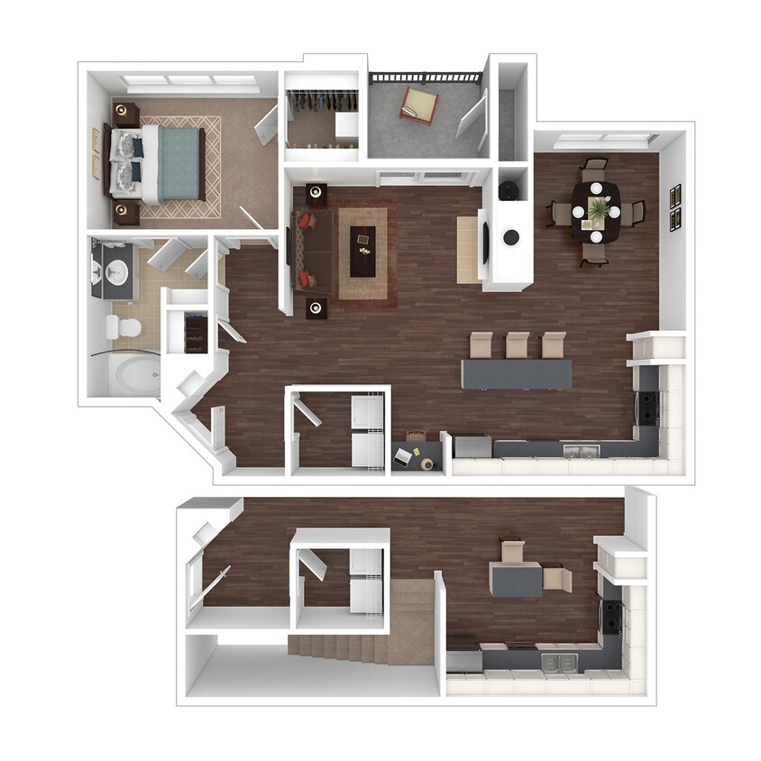 A4R Floorplan | One Bedroom - A4R