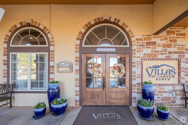 Entrance of Resident Clubhouse - Villas at Canyon Ranch