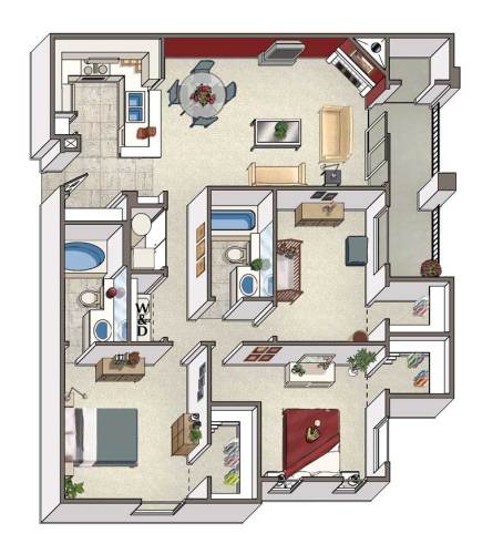 Floor Plan - Versaille