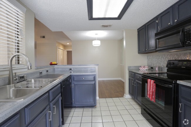 Large Open Kitchen Floor Plan - Santa Fe Condo Apartments