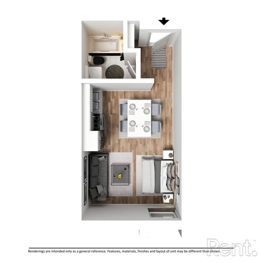 Floor Plan - Studio