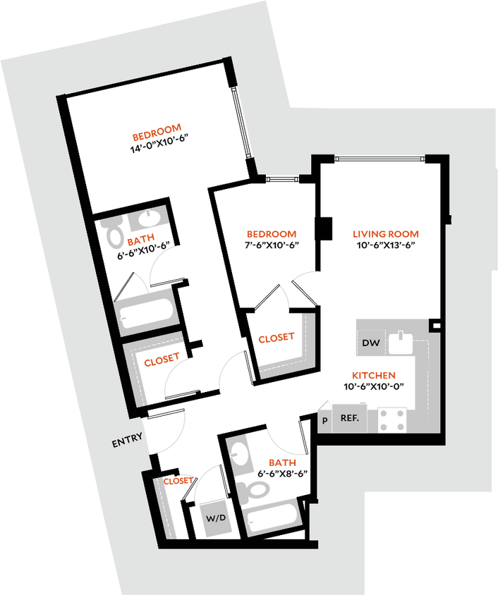 Floor Plan - 2C