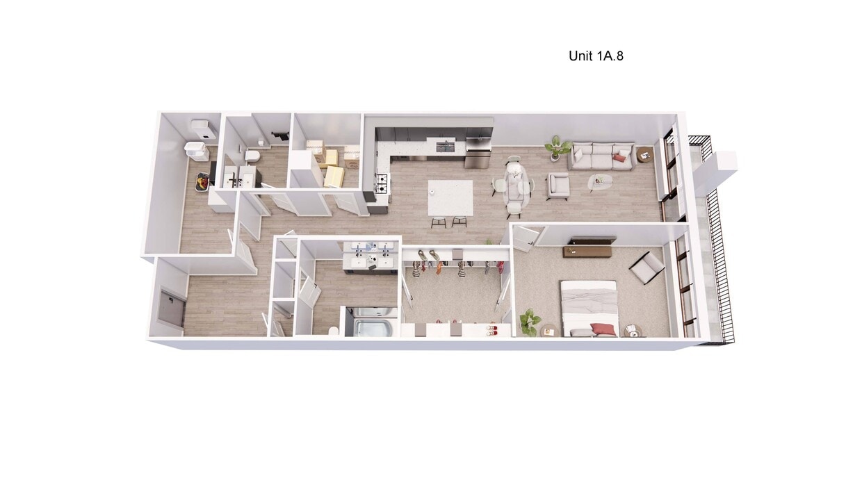 Floor Plan - 1A.8
