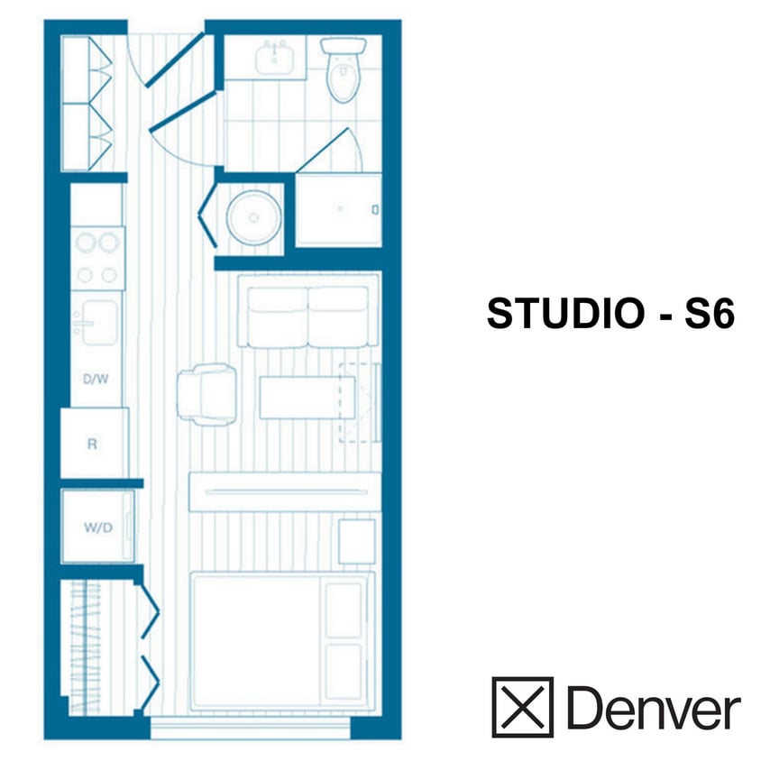 Studio Layout: S6 - Studio - S6 Layout