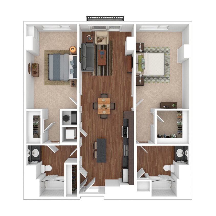 Floor Plan - B6 - The Ryman