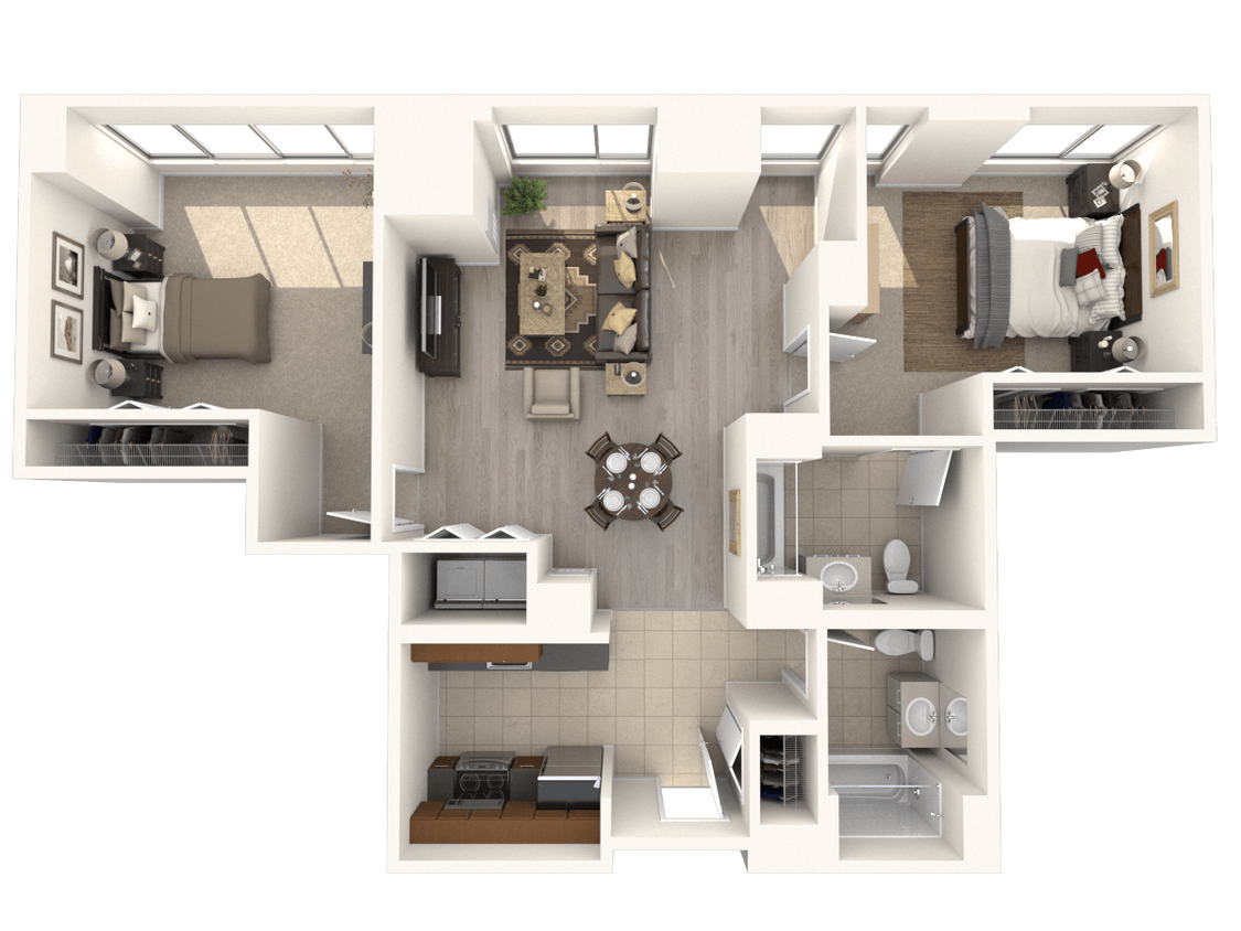 Floor Plan - Riverside