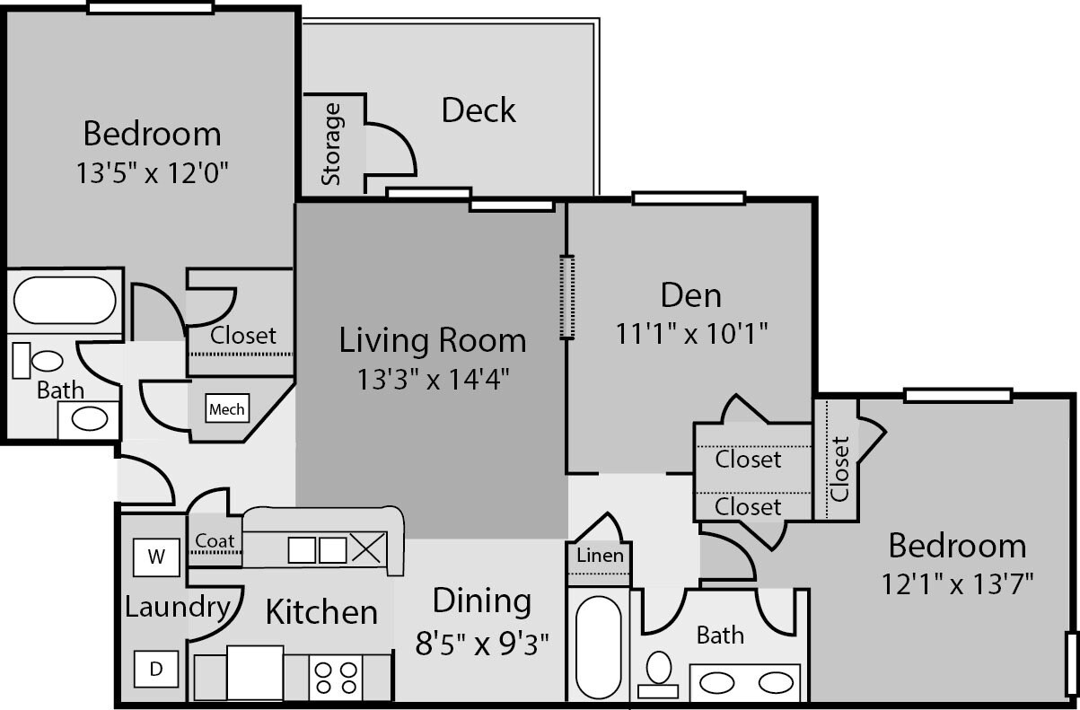 Floor Plan - Hoggard B2F