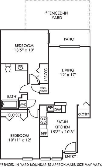 Floor Plan - Monitor
