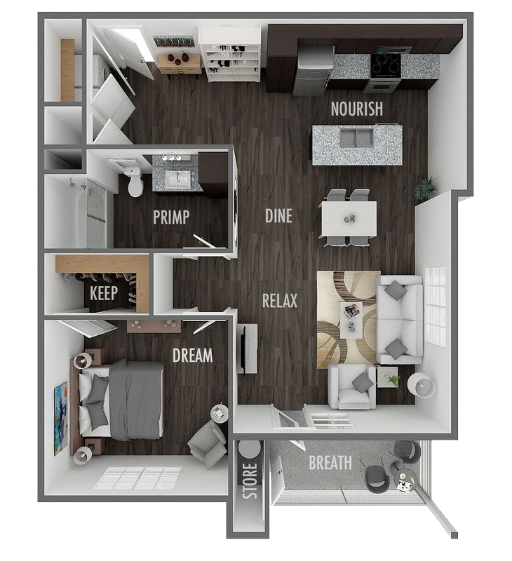 Floor Plan - The Apex B