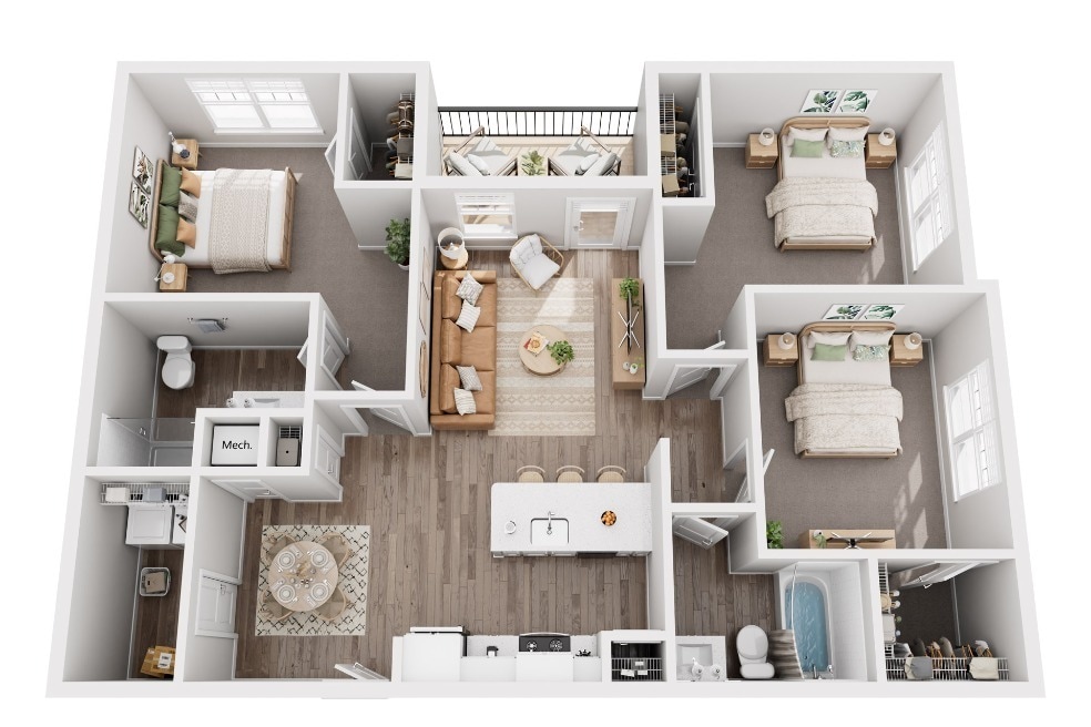 Floor Plan - The Porter