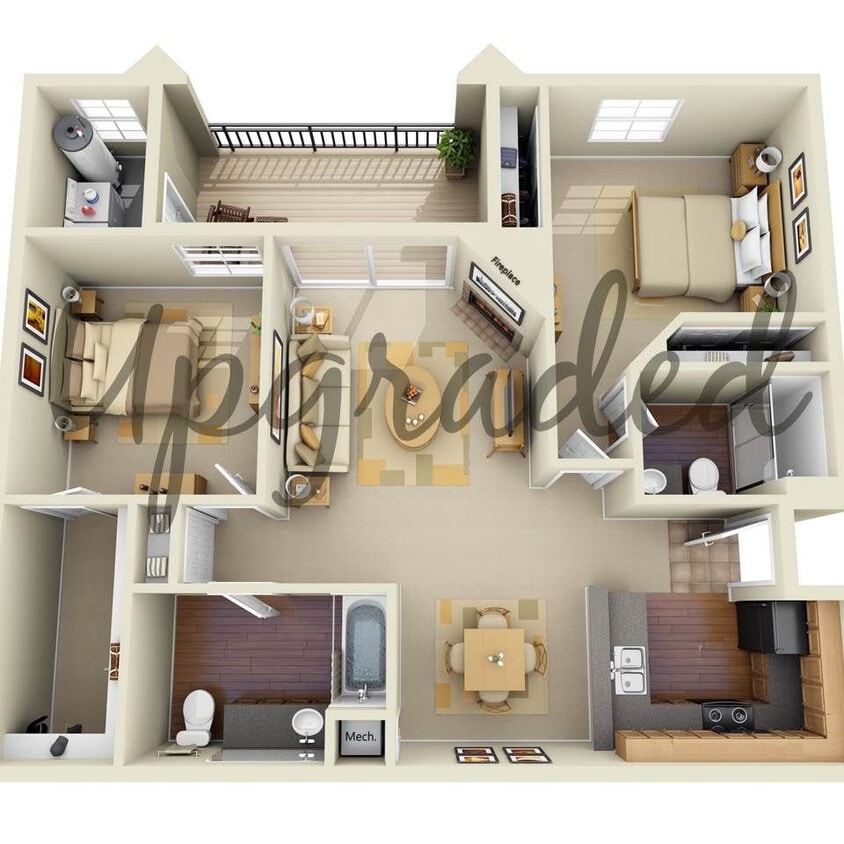Floor Plan - B2 UPGRADE