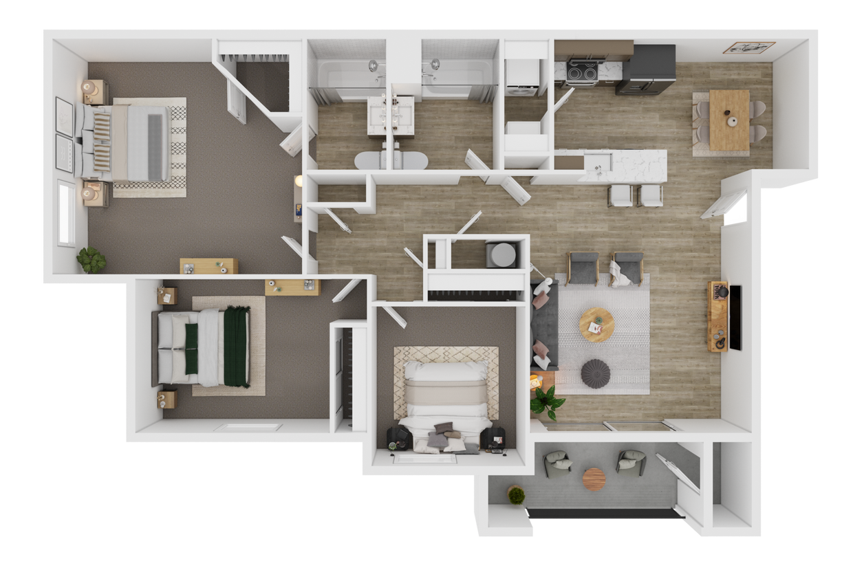 Floor Plan - The Santa Fe