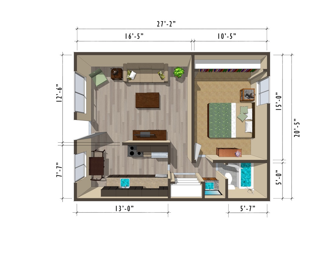 Floor Plan - Floor Plan A7