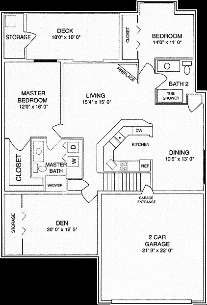 Floor Plan - North Side Upper End