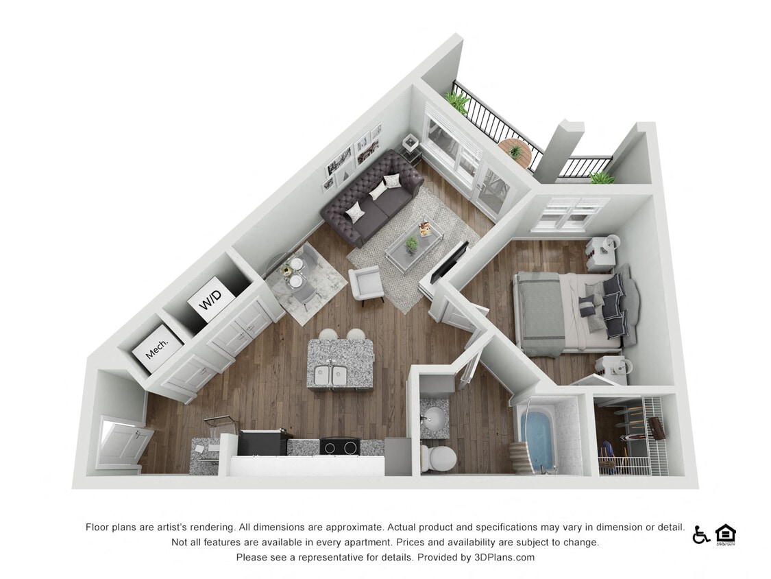 Floor Plan - A2 | Marcel