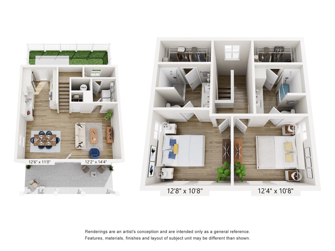 Floor Plan - Cottage B3