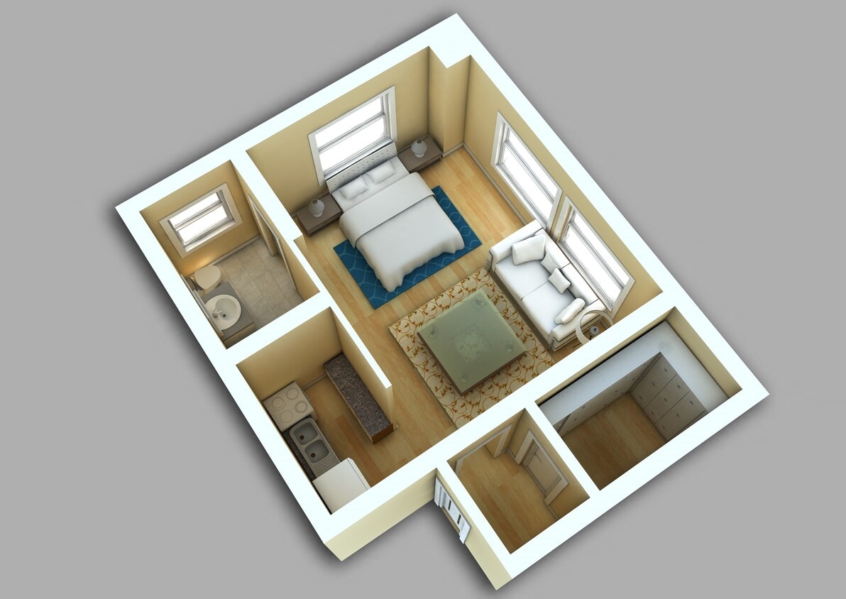 Floor Plan - Studio #808-908