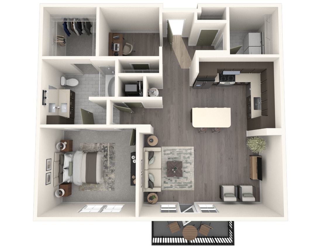 Canal 1535 Floor Plan A1.2 - A6.1