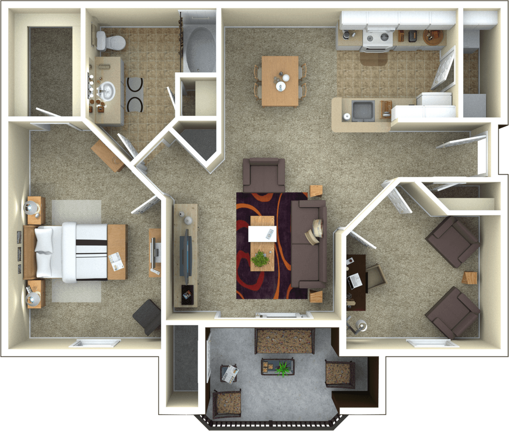 Floor Plan - Residence 3 Luxury