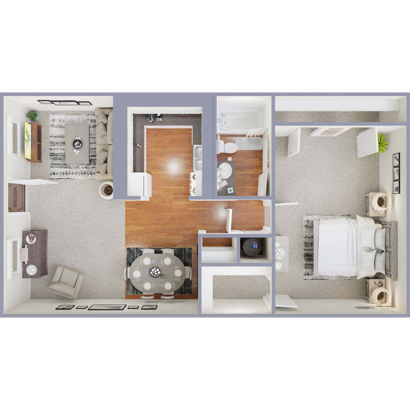 Floor Plan - 1/1.01
