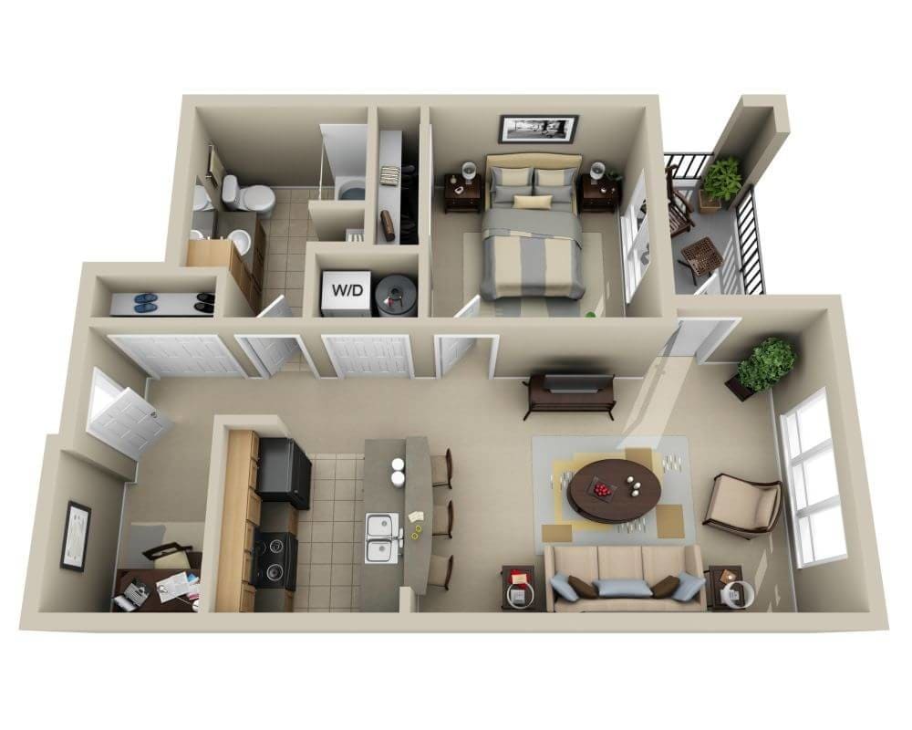 Floor Plan - Plan A1I