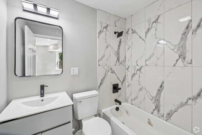 3BR, 2BA - 960SF - Primary Bathroom - 768 Ridgeway Ave