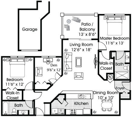 Hartwell with Garage - Hartwell with garage